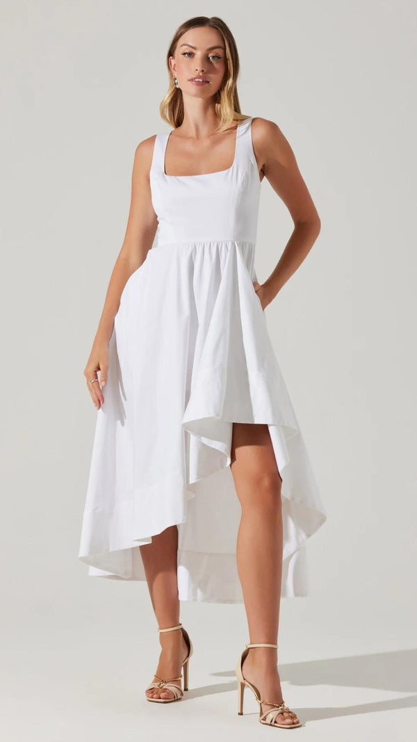 ALLORA DRESS - White or Periwinkle