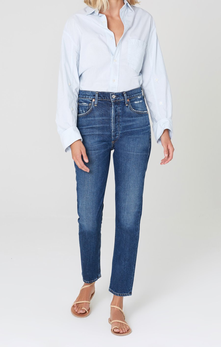 Citizens of Humanity Charlotte High Rise Straight Jeans