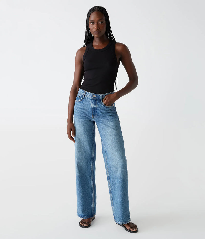 Gina Ribbed Crop Tank