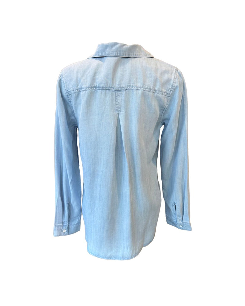 Long Sleeve Seamed Shirt - Clearwater