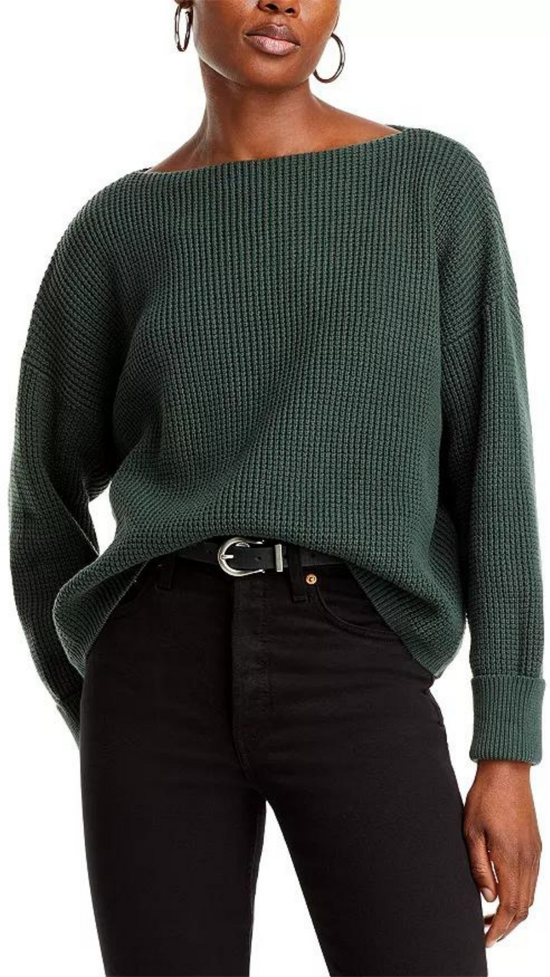 French Connection Waffle Knit Sweater - Laurel