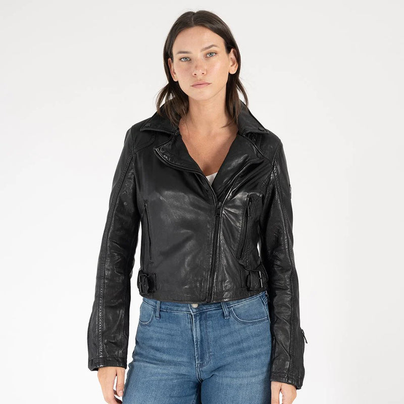 Bita Regular Fit Leather Jacket