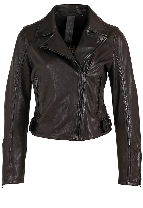 Bita Regular Fit Leather Jacket