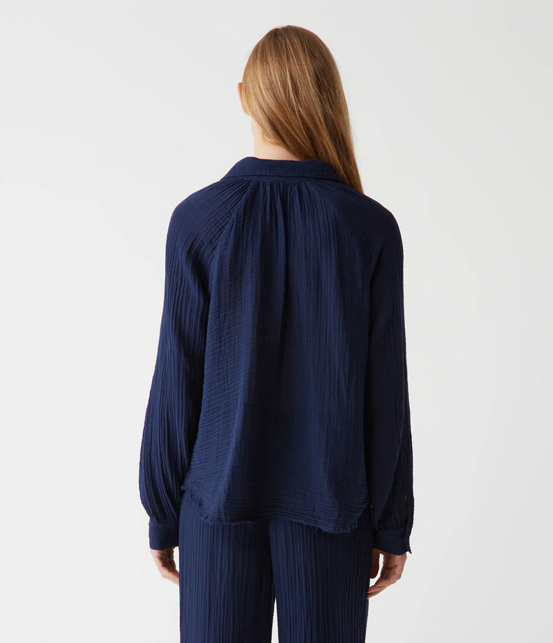 Toni Gauze Button Down Shirt