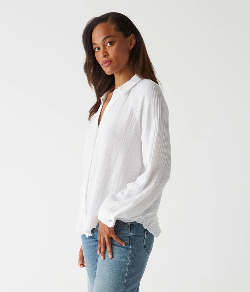 Toni Gauze Button Down Shirt