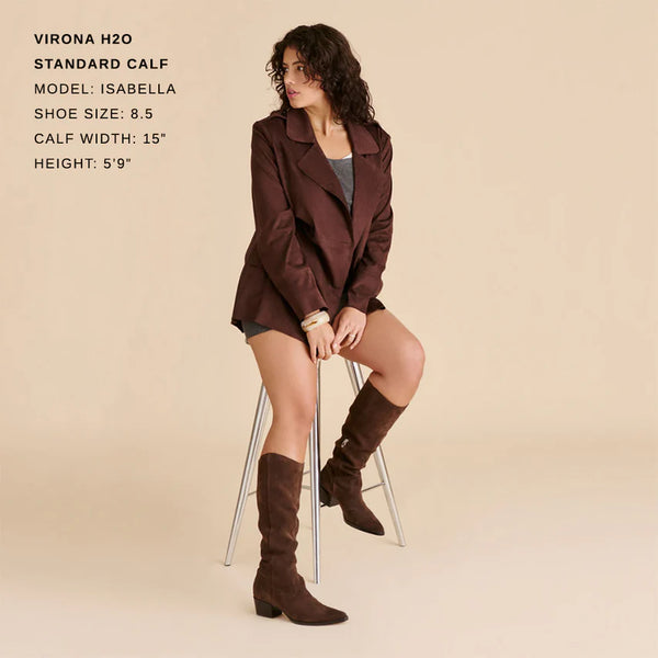 Virona H2O Boots Brown Suede