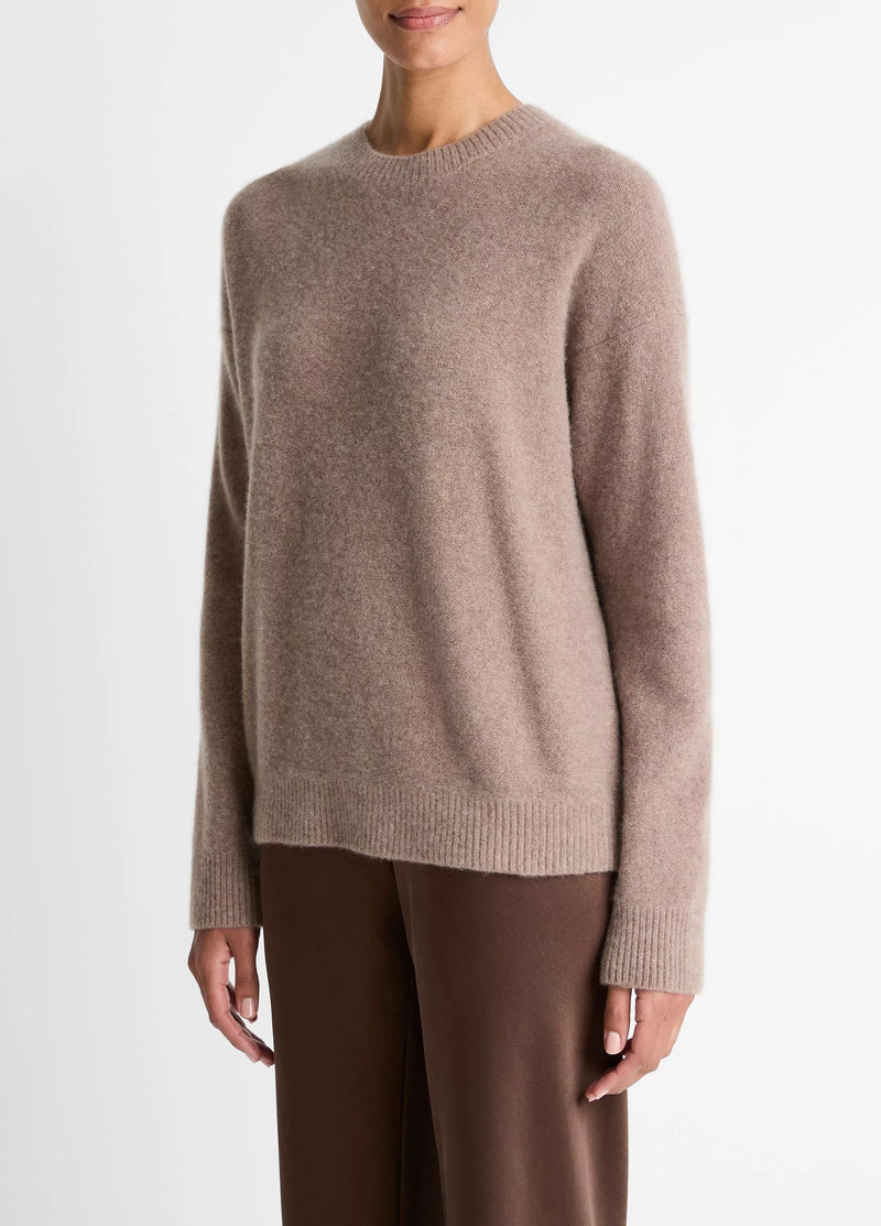 Plush Cashmere Crew Neck Sweater