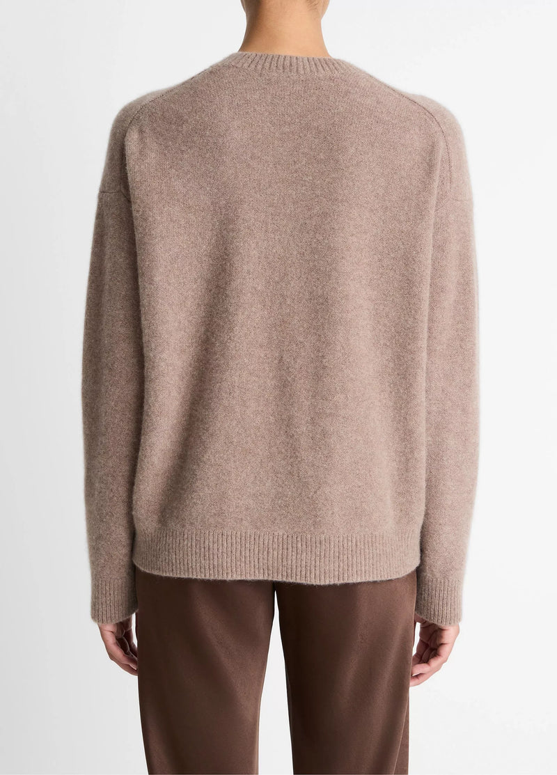 Plush Cashmere Crew Neck Sweater