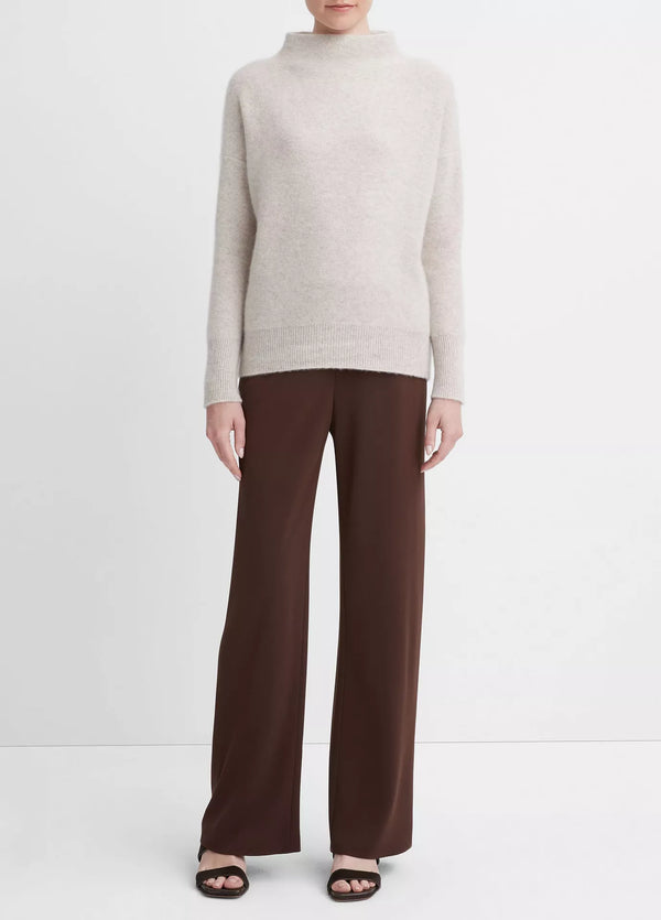 Cashmere Funnel Neck Sweater - Marble