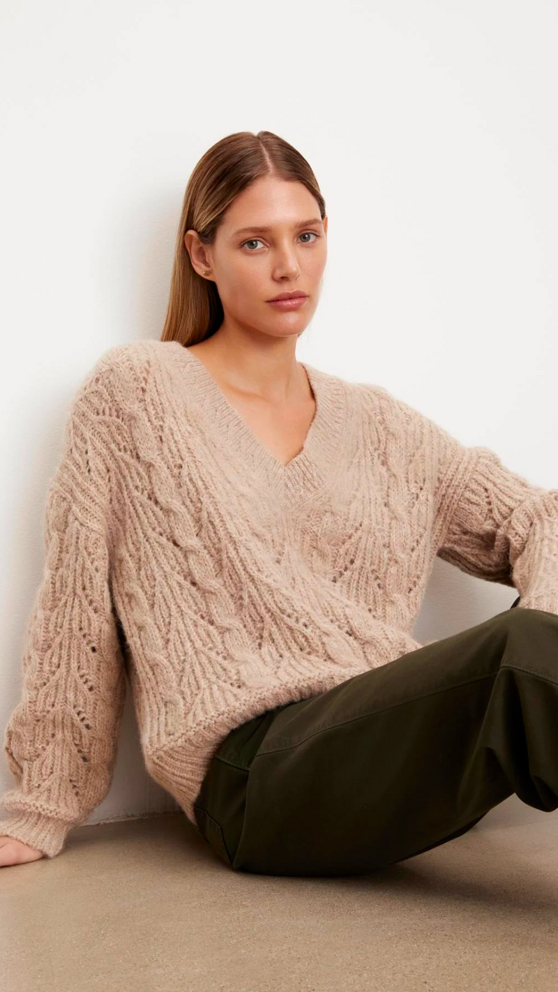 SADE SWEATER - OATMEAL - FINAL SALE