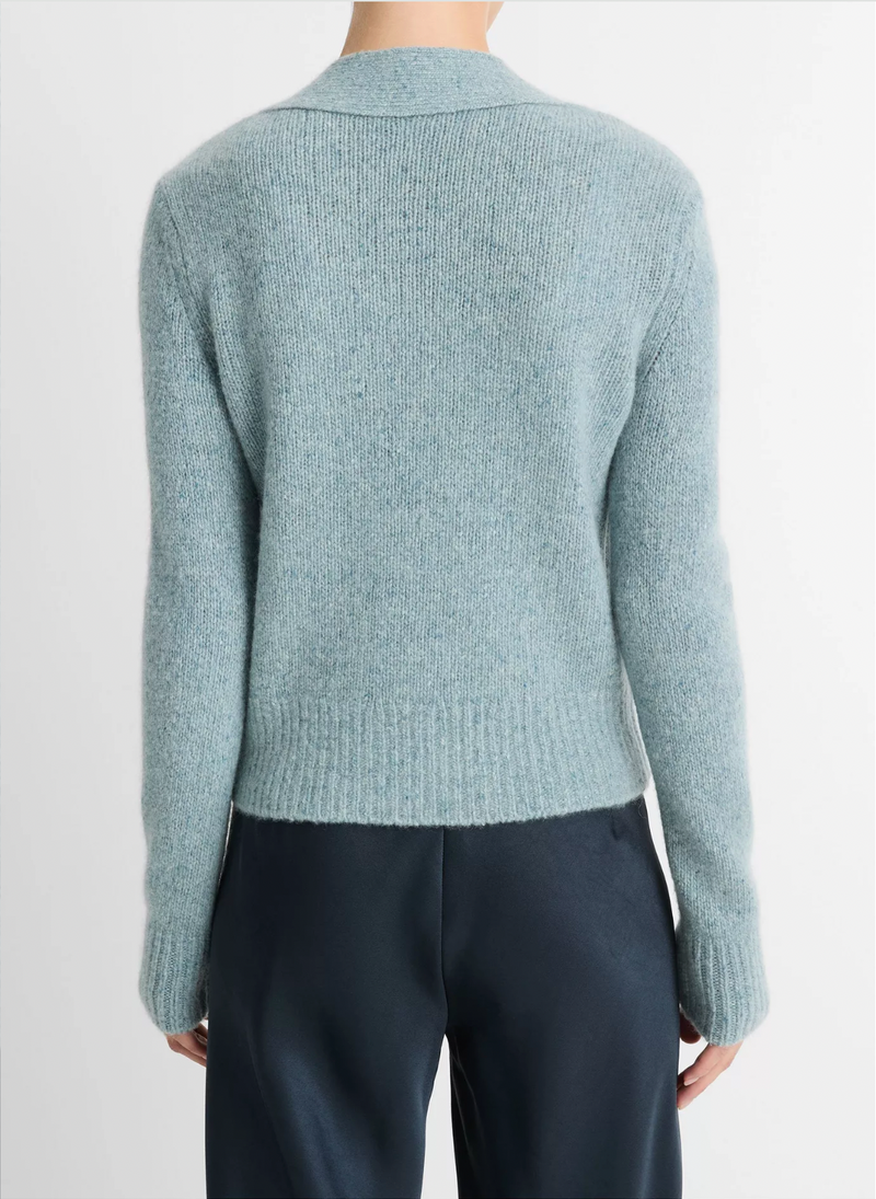 Cashmere Donegal Cardigan - Capri