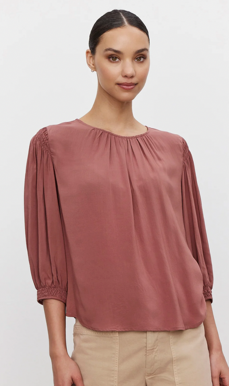 Laurann Blouse - Blush