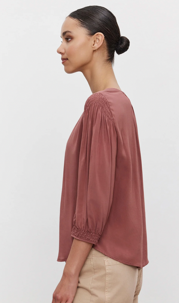 Laurann Blouse - Blush