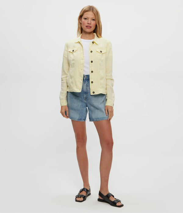 Jean Linen Jacket - butter