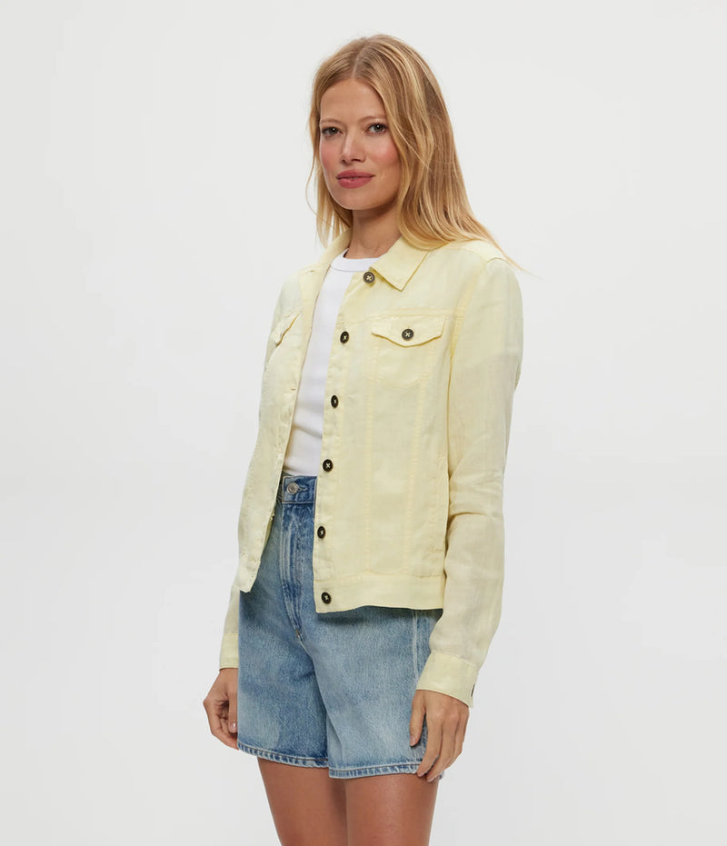 Jean Linen Jacket - butter
