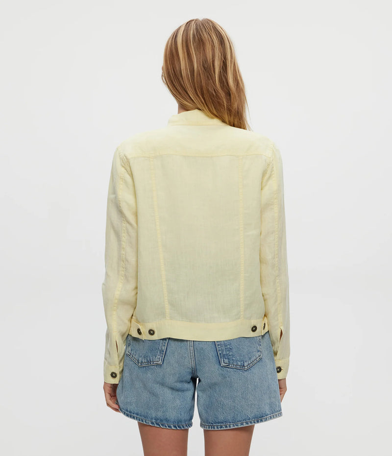 Jean Linen Jacket - butter