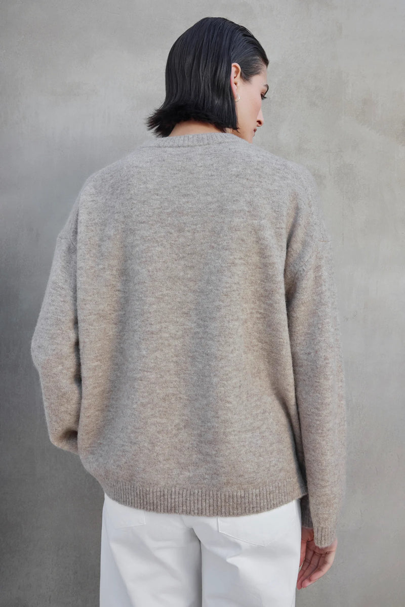 Lakewood Alpaca Sweater - Oat