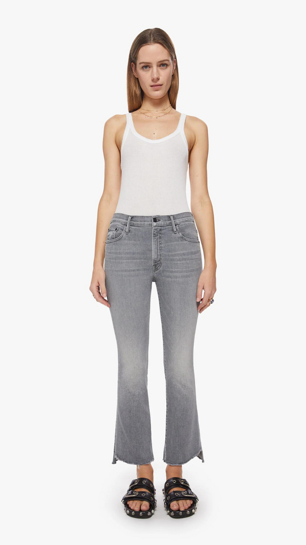INSIDER CROP STEP FRAY - BARELY THERE