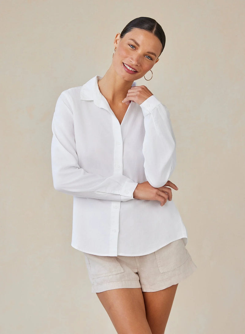 Classic Button Down - White