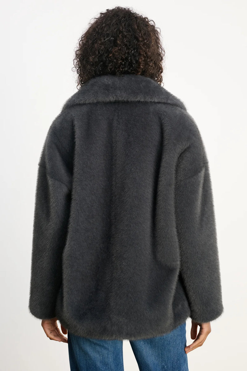 carolyn faux fur jacket