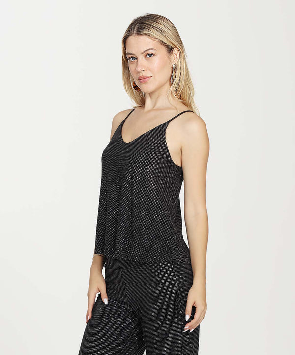 Glitter Racerback Tank Top