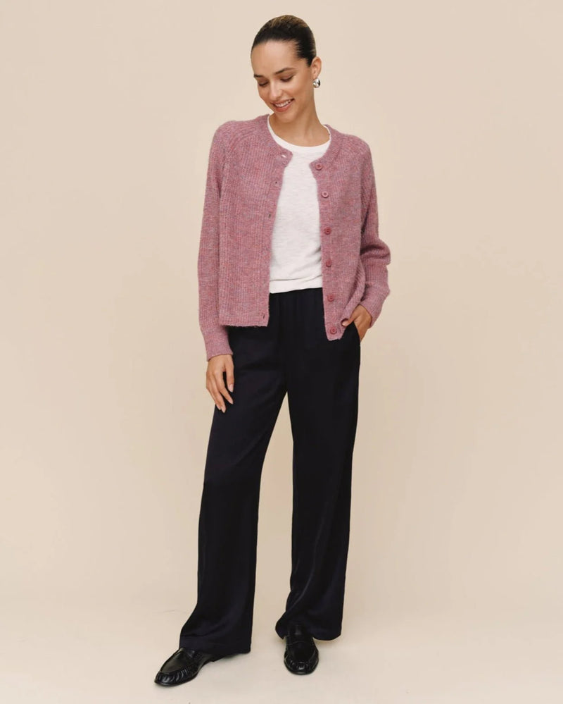 Raglan Cardigan - Frosted Wisteria