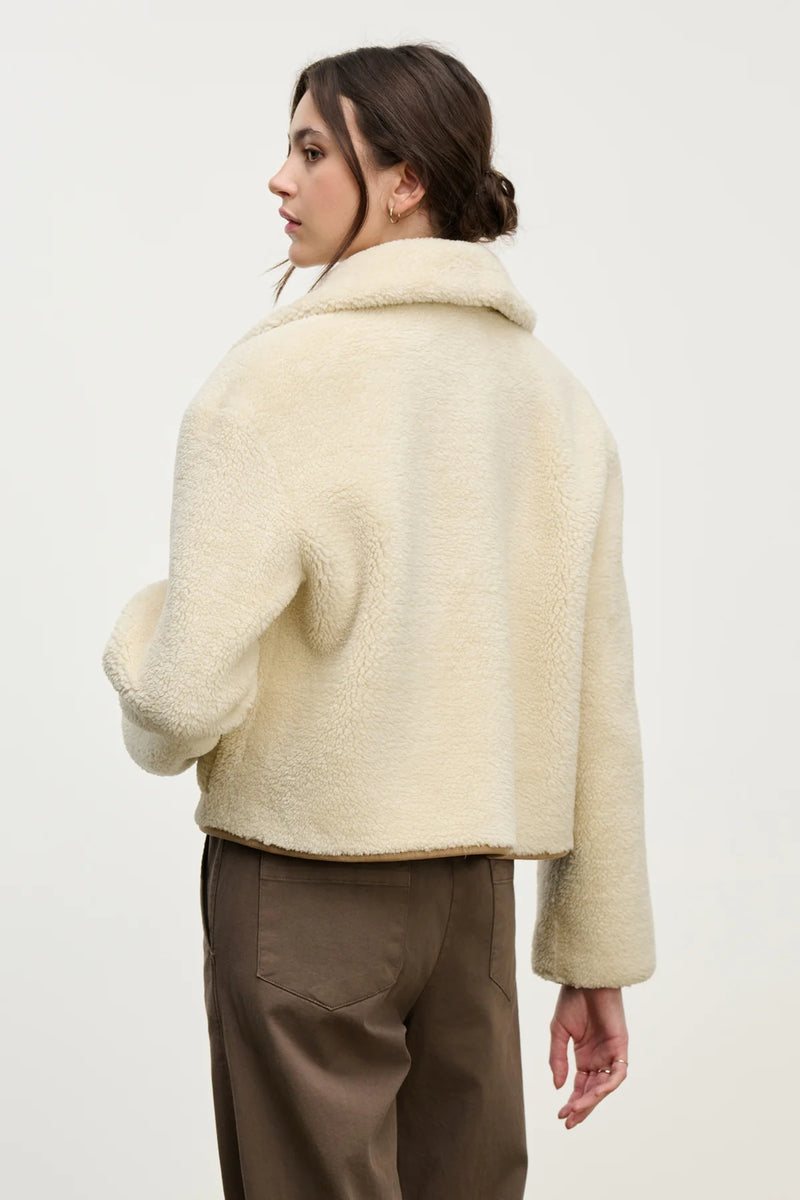 amara sherpa reversible jacket