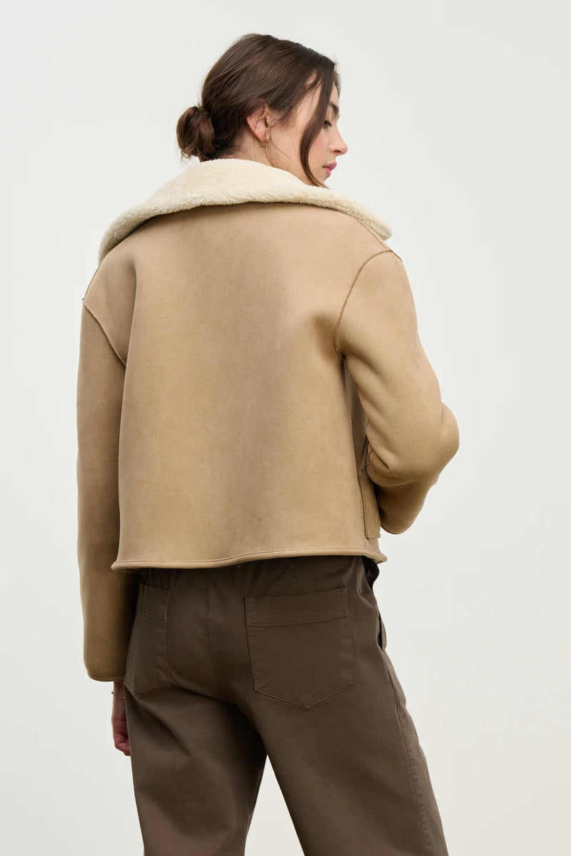 amara sherpa reversible jacket