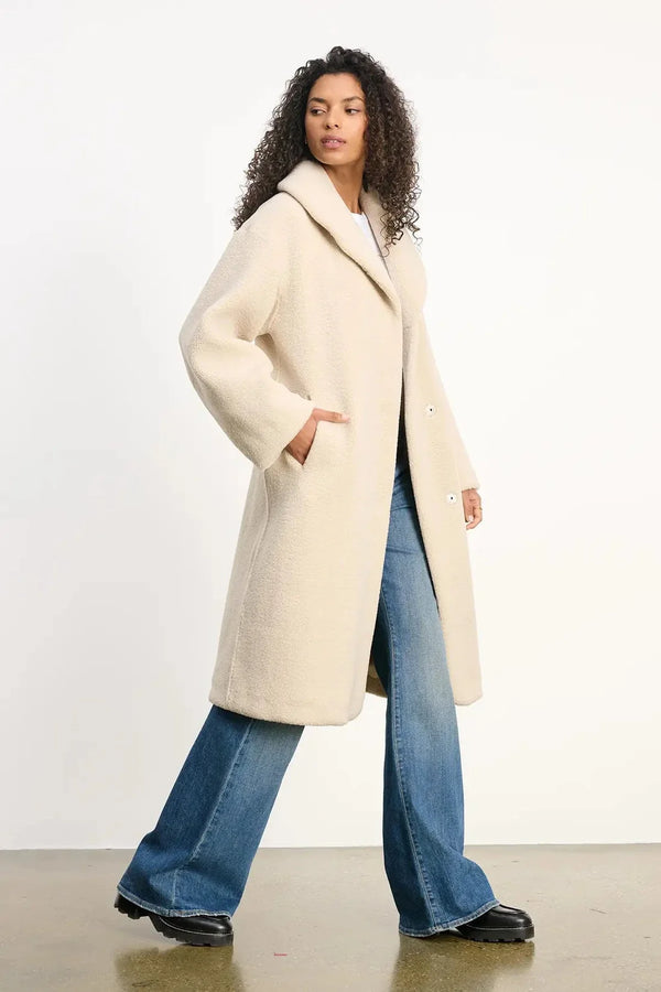 Eleanor Long Sherpa Jacket
