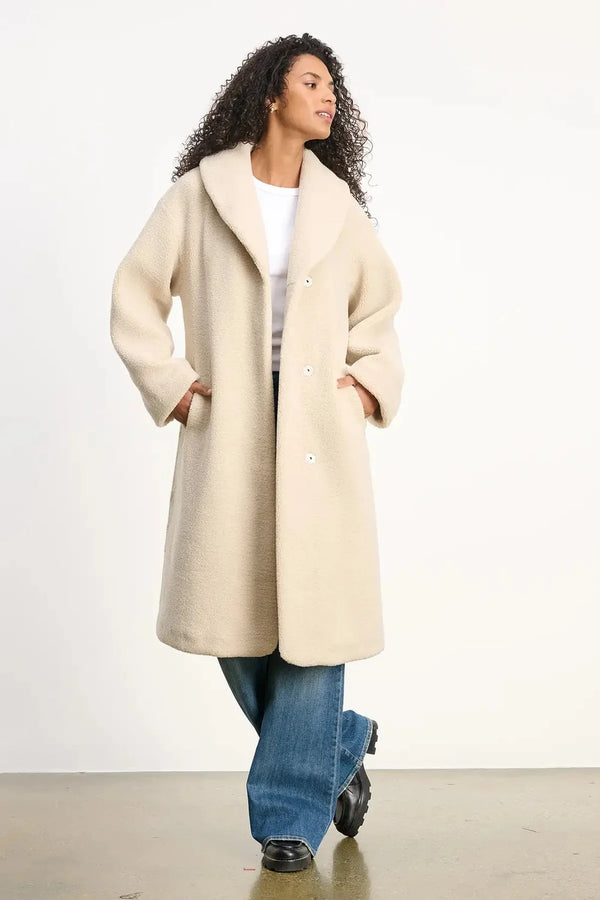Eleanor Long Sherpa Jacket